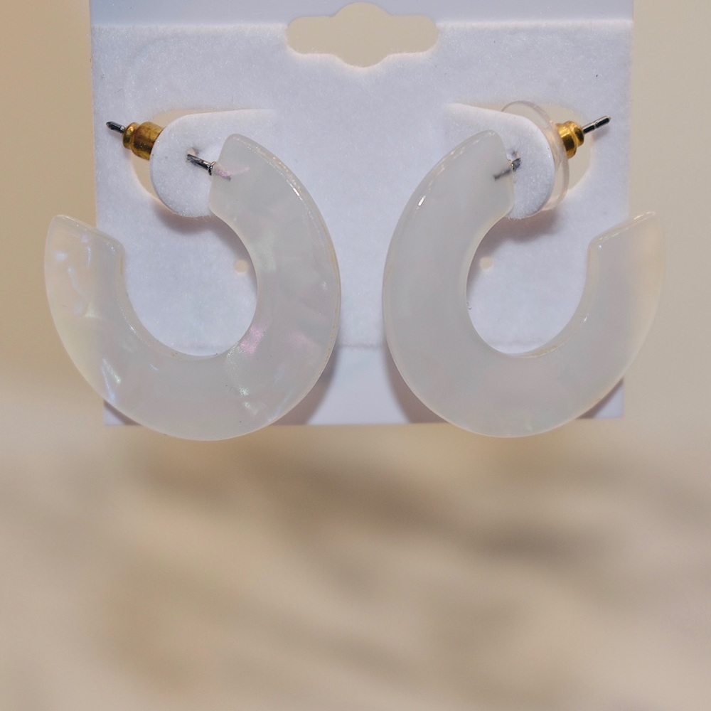 Acrylic earrings